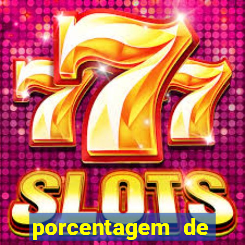 porcentagem de jogos pagantes slots